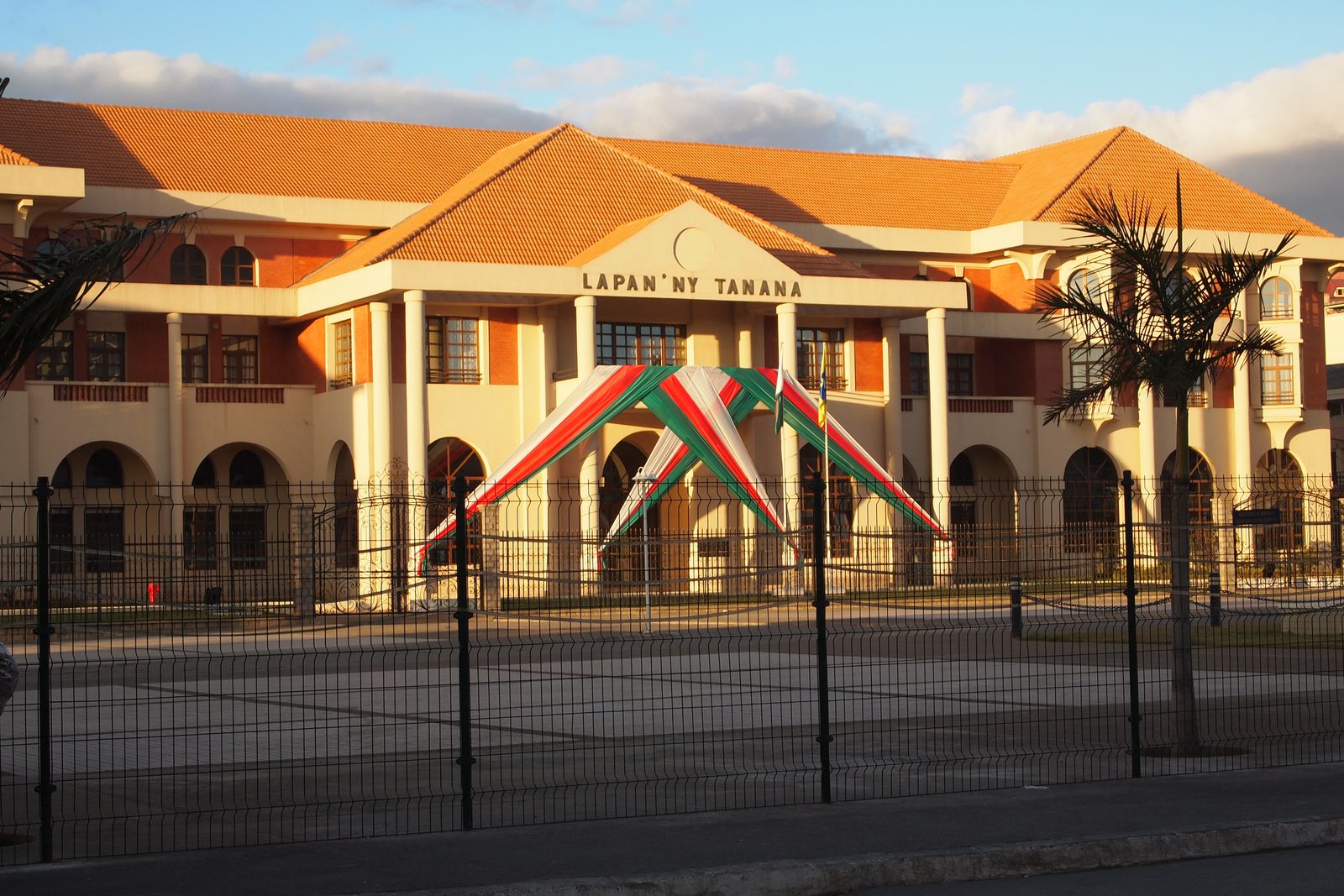 Hôtel de ville d'Antananarivo (Lapan'ny Tanana), sur les hauts plateaux malgaches